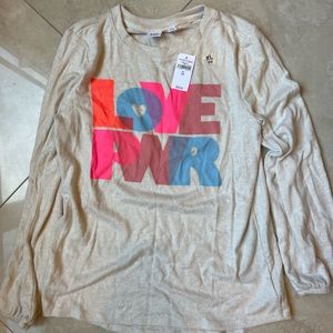 NWT Girls Long sleeve t shirt